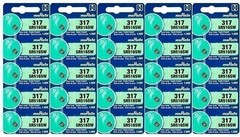 5 SONY 317 SR516SW Silver Oxide batteries 1.55V mercury free Super Fresh