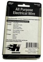 Lot of 4 ~ Hammerdown 14 guage All Purpose Electrial Wire 20 feet 64549