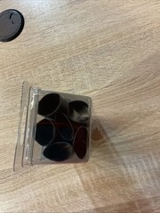 Vertex Marine Thick Adhesive Lined Heat Shrink 3/4”dia.,6” Length 6pcs. Black