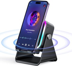 Induction Speaker with Phone Stand 5 in 1 Wireless Induction Bluetooth Audio …