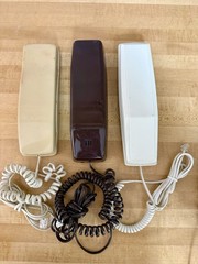 Vintage Push Button Corded Telephones – 1980s (Radio Shack, TIME & Mascotte)