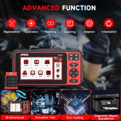 Bidirectional Scannner OBD2 Automotive Diagnostic Tool All System Active Test