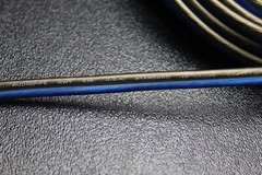 12 14 16 GAUGE BLUE GREY SPEAKER WIRE AWG CABLE POWER GROUND STRANDED CAR LOT
