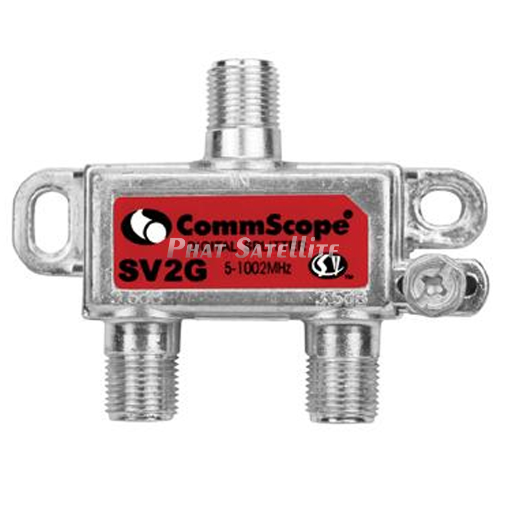 CommScope SV-2G 2-way Digital Cable Coaxial Splitter 5-1000mhz Comcast Xfinity