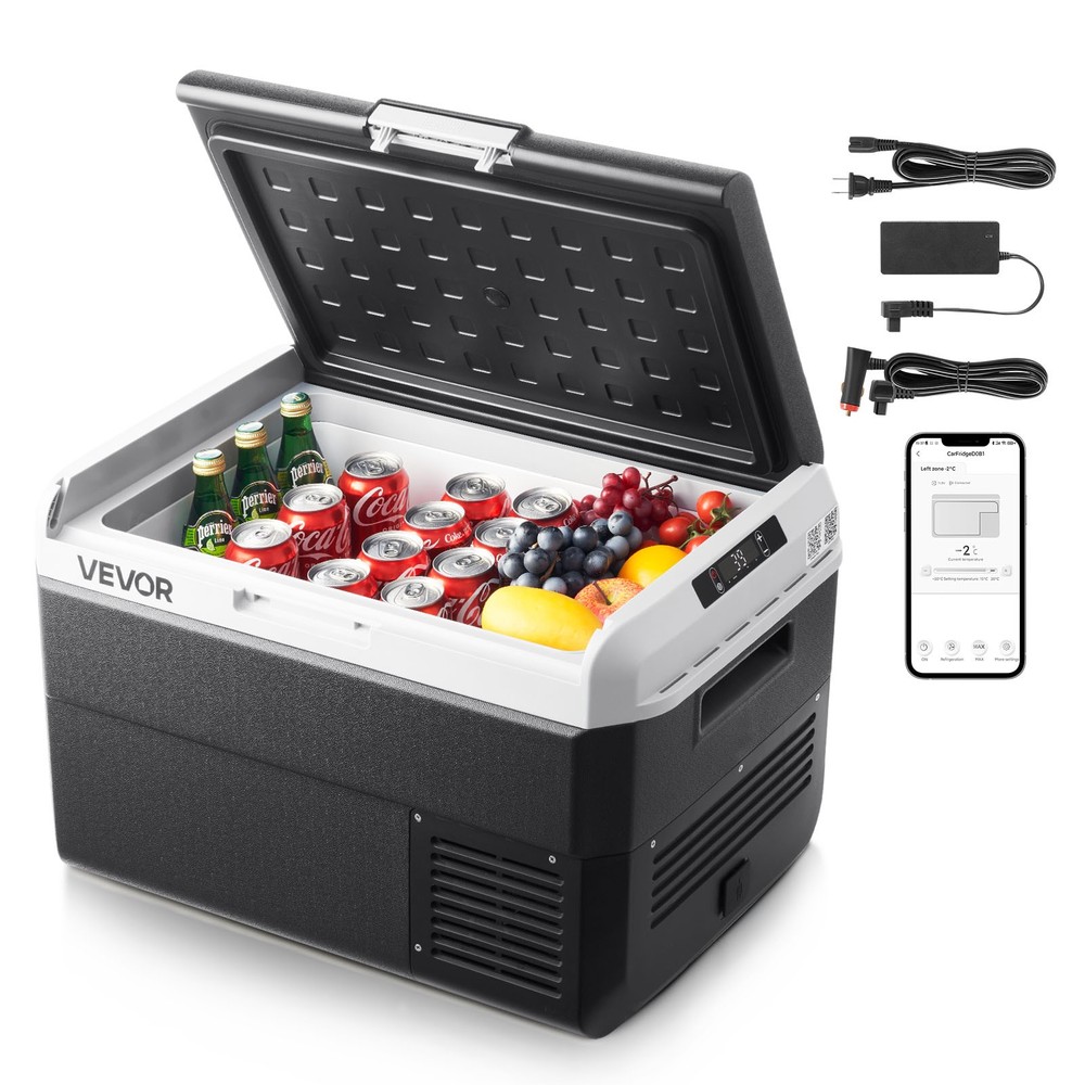 VEVOR 12 Volt Car Refrigerator Portable Freezer 42.3QT Electric Cooler Camping