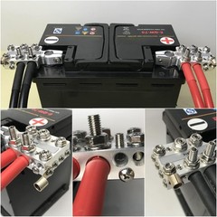 Multi-Size Connection Block for Lead Acid Batteries – 20-Way Terminal System