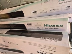 Hisense 2.1 Channel 240W Soundbar with Built-in Subwoofer A620 – Black