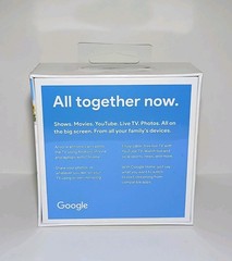 Google Chromecast 3rd Generation GA00439-US Streaming Media Player New Sealed