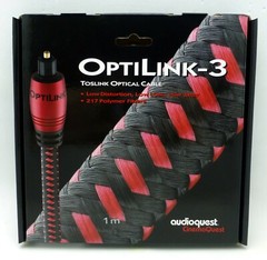 Audioquest OptiLink-3 1 meter Digital Toslink Fiber Optic Cable
