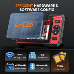 ThinkCar ThinkSafe OBD2 Scanner Bluetooth All System Diagnostic Tool ABS SRS EPB