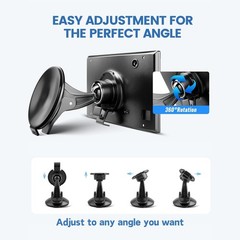 2 Pack GPS Cradle Bracket Clip Fits for Garmin DriveSmart 55 60 Easy Install