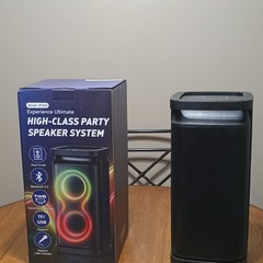 Experience Ultimate BT304 Bluetooth LED 2.0 Stereo Speaker System 4in AUX USB