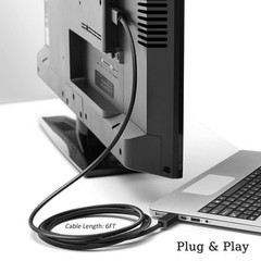 Mini DisplayPort DP Thunderbolt to HDMI Cable Adapter HD 4K for MacBook Surface