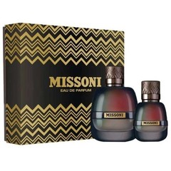 MISSONI SET 2 PIECES 3.4 OZ EDP + 1.0 EDP FOR MEN New In Box
