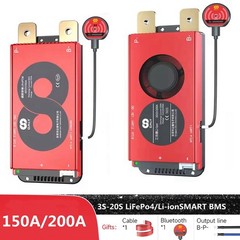 Daly Smart BMS 3S-20S 150A/200A LiFePO4 Bluetooth Balancer SUK US