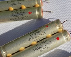 Tantalex Capacitors 1400UF 30Vdc (Lot of 20pcs)