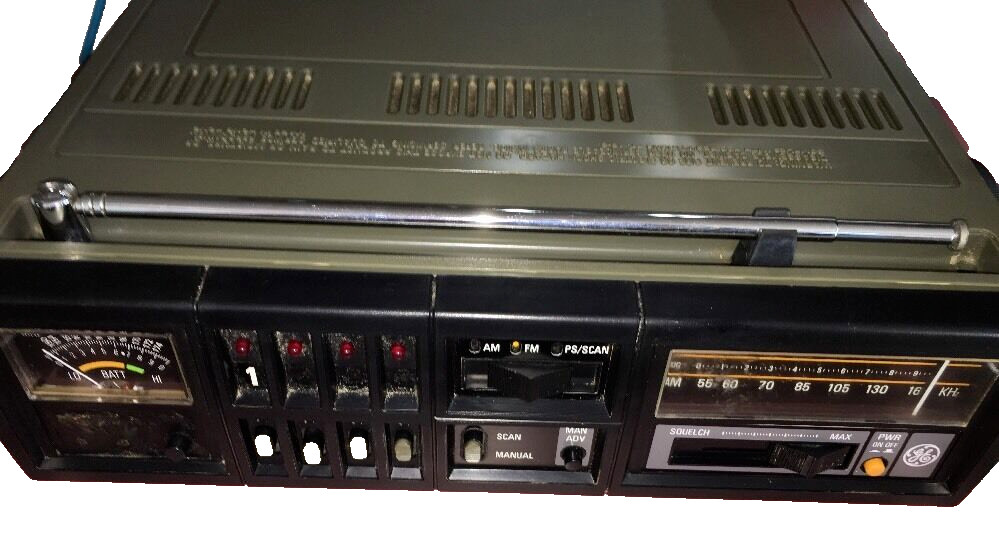 GE AM/FM Stereo Radio With Built In Equalizer Vintage Very Rare-SHIPS N 24 HOURS