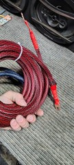 17ft 4 Gauge Hand Braided Sleeving With Lugs