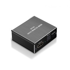 4Kx2K HDMI to 3.5MM Audio Converter SPDIF Optical Stereo Out Splitter Adapter b