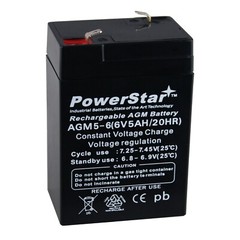 2 Year Warranty 6V 5AH Sealed Lead Acid (SLA) for Snowmobiles and ATV