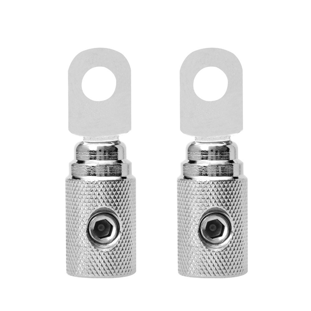 Conext Link RT4N-2 Set Screw Ring Terminal 2 Pack 4 Gauge, Nickel
