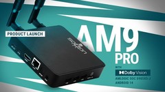 UGOOS AM9 PRO TV Box Android 14 S905X5-J 4G 64G WiFi 1000M AV1 H.265 4K HDR Box