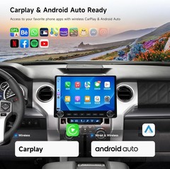 Dasaita 11.6″ Universal 2 Din Car Radio GPS Carplay Android Auto 4G LTE 6+64G