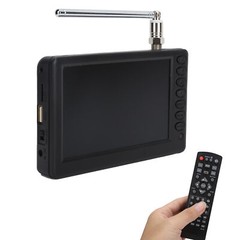 5 Inch Portable TV ATSC HD TFT LED Pocket Digital Television Mini TV 1080P