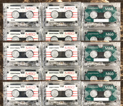 Lot of 26 NEW Microcassette Blank Audio Tapes Radio Shack Maxell Sony MC-60 90