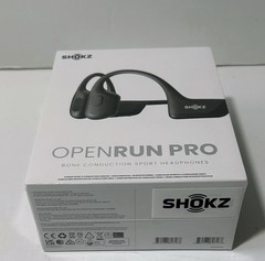 Shokz OpenRun Pro Bluetooth Bone Conduction Sport Headphones Black New Sealed!