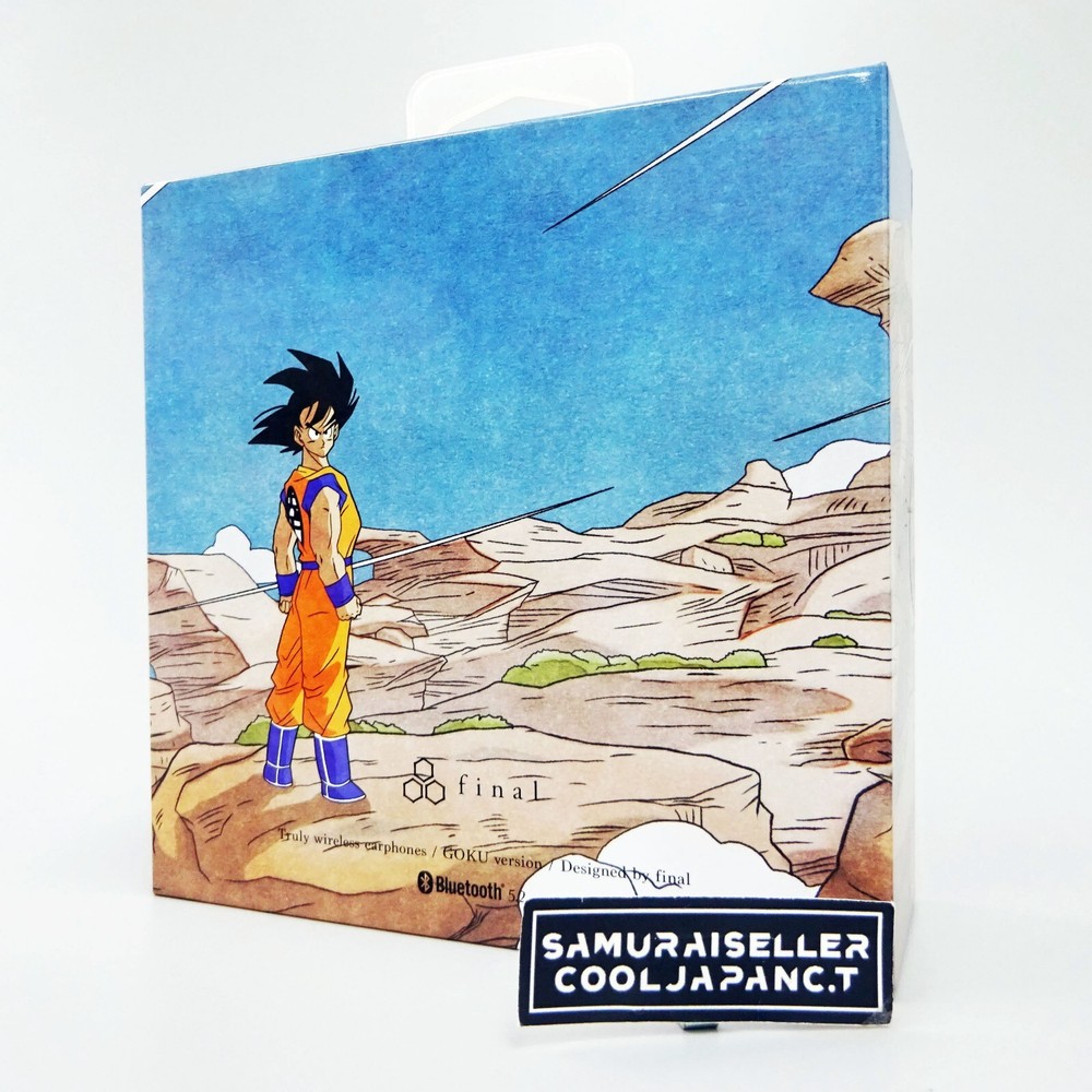 Dragonball Z x final Complete Wireless Earphone GOKU ver. Bluetooth Japan NEW