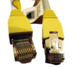 5 ft. Yellow CAT5e Ethernet Cable CAT5 RJ45 LAN Line Network Wire Patch Cord