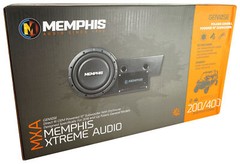 Memphis GEN10SE 400w 10″ Powered Subwoofer+Enclosure For 2016+ Polaris General