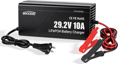 24V 10A Lifepo4 Battery Charger, 29.2V Lithium Battery Charger, Fast Charging, O
