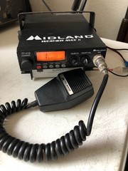 MIDLAND 77-113 120 CHANNEL CB RADIO Weather Max II Transceiver