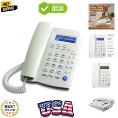 Y043 Corded Landline Telephone for Home, Caller ID/Call Waiting, Easy-to-Use,…