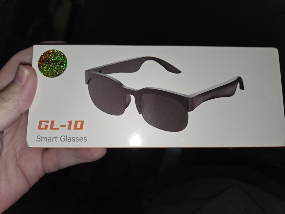 AI transition GL-10 Smart Glasses Wireless Music Calling Touch Controls