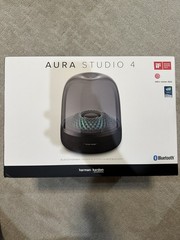 Harman Kardon Aura Studio 4 Wireless Bluetooth Speaker & Ambient Lighting Black