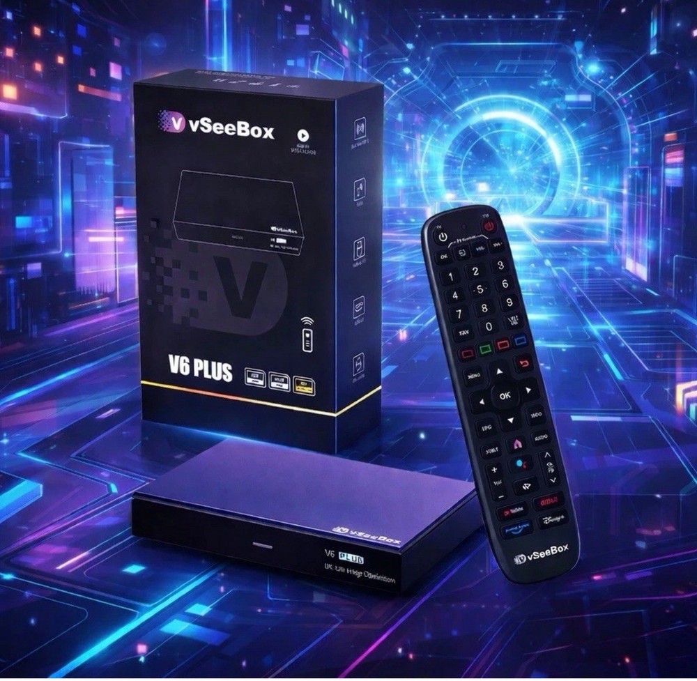 vSeeBox V6 Plus – AUTHORIZED DISTRIBUTOR – FREE SAME DAY SHIPPING