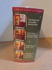 A Christmas Story Leg Lamp Talking Clapper w/Night Light NEW SEALED IN BOX