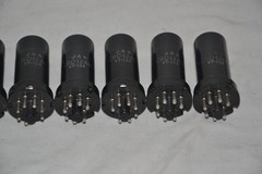 Lot of 7 Strong NOS RCA JAN CRC 12A6/VT-134 Metal Tubes – Made in USA