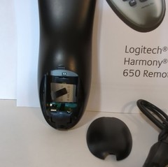 Logitech OEM Original Harmony 650 Wireless Remote Control Silver Black USB