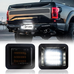 2015-22 F150 2017-22 F150 Raptor LED License Plate Lights–Compatible