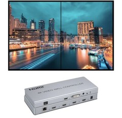 2x24K HDMI Video Wall Controller Processor 2×2 1×4 1×3 1×2 DVI HDMI 4 Screens