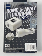 SOAR NHL Tampa Bay Lightning Bluetooth Wall and Car Chargers 2pk USB ports $25