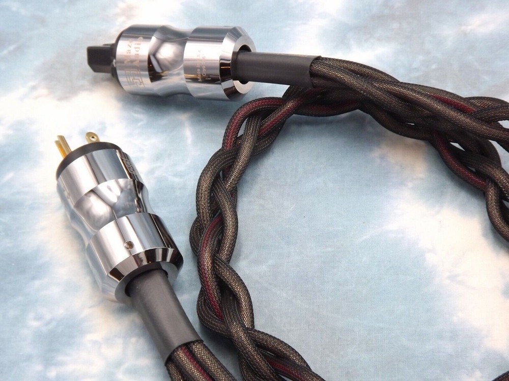 Maze Audio Ref4 Signature 4ft Audio AC Power Cord 10 Ga Audiophile