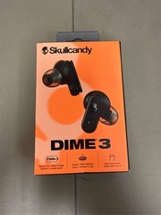 Skullcandy Dime 3 True Wireless Bluetooth Earbuds – Black
