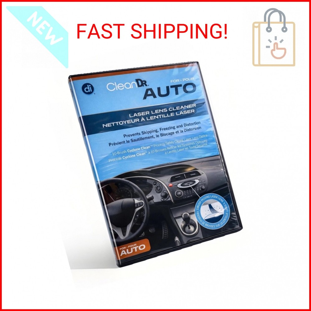 Digital Innovations CleanDr for Car Audio & Video Laser Lens Cleaner 4190500