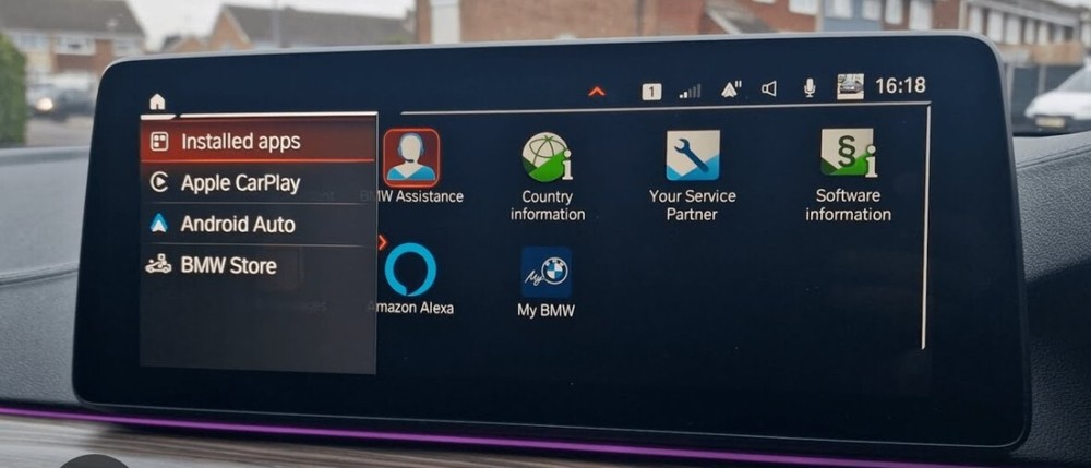 BMW Carplay Android auto Activation for G series MGU ID7 Lifetime.