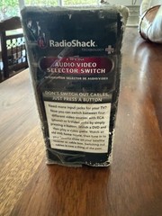 RadioShack 4-In/1-Out A/V Selector Switch Composite to S-Video 150-1983